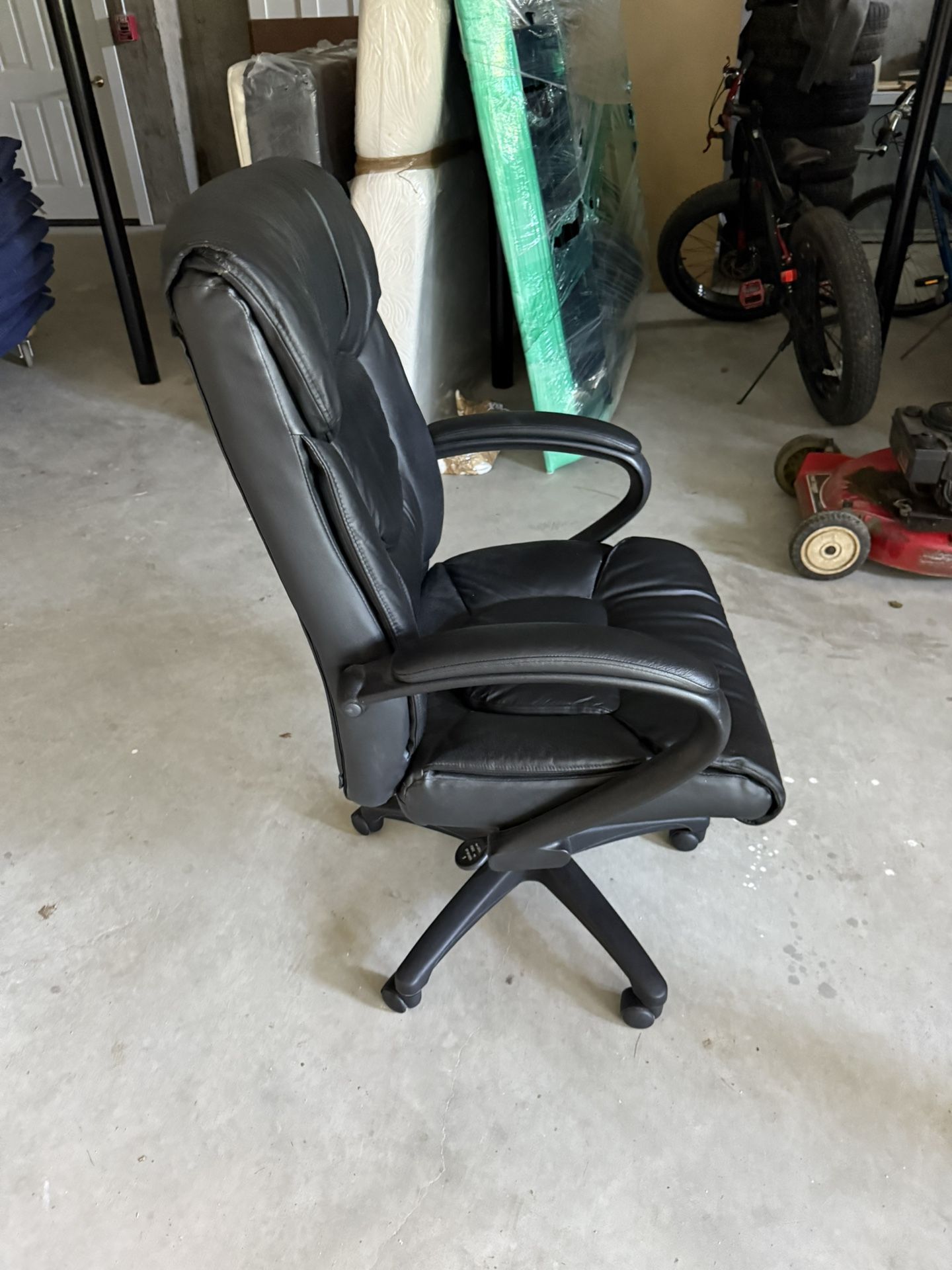 Office Black Leather Chair