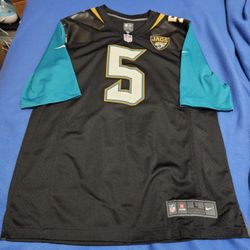 Used Jacksonville Jaguars Blake Bortles Nike Jersey,  Men's Large 