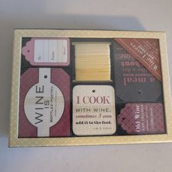 Wine Lovers Gift Tags Set