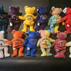 Beanie Baby Baseball Player Series