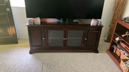 TV Stand Media Case Solid Wood