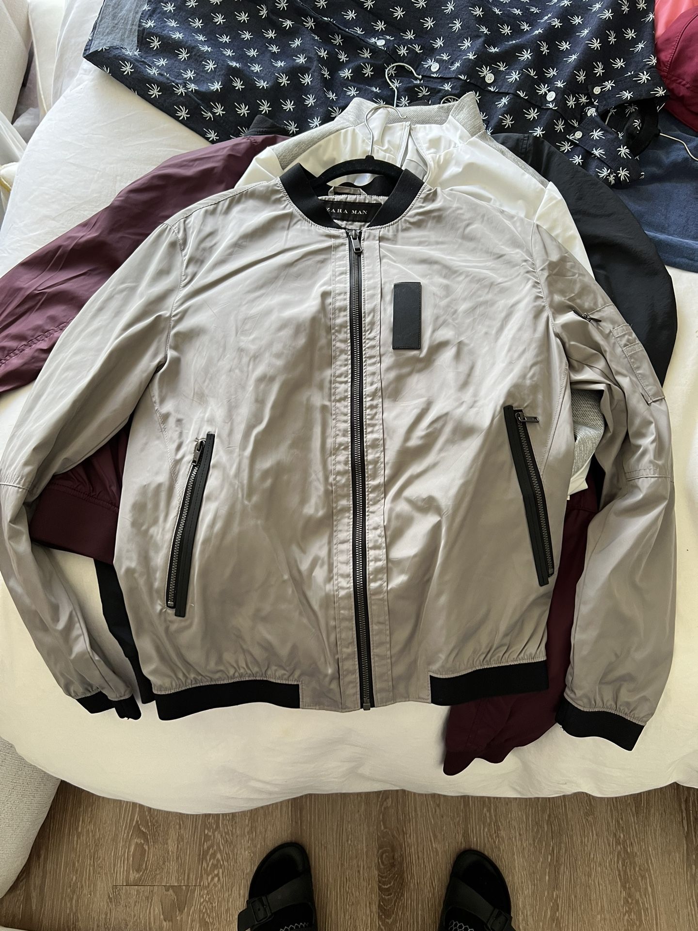 Zara Man bomber jacket
