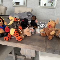 Group Of TY Beanie Babies