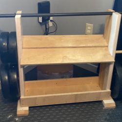 Wooden Weight Stand