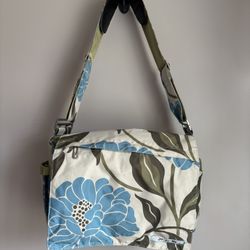Ju Ju Be Jujube Designer Baby Toddler Large Floral Diaper Bag Travel Bag Satchel Style With Matching Changing Pad 