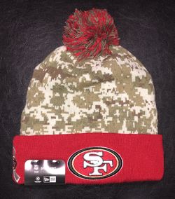 New Era San Francisco 49ers 2015 Salute to Service Beanie