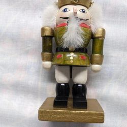 Vintage Wooden Christmas Nutcracker holiday Vintage home decor Figurine village