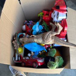 Assorted Box Of Kids Toys