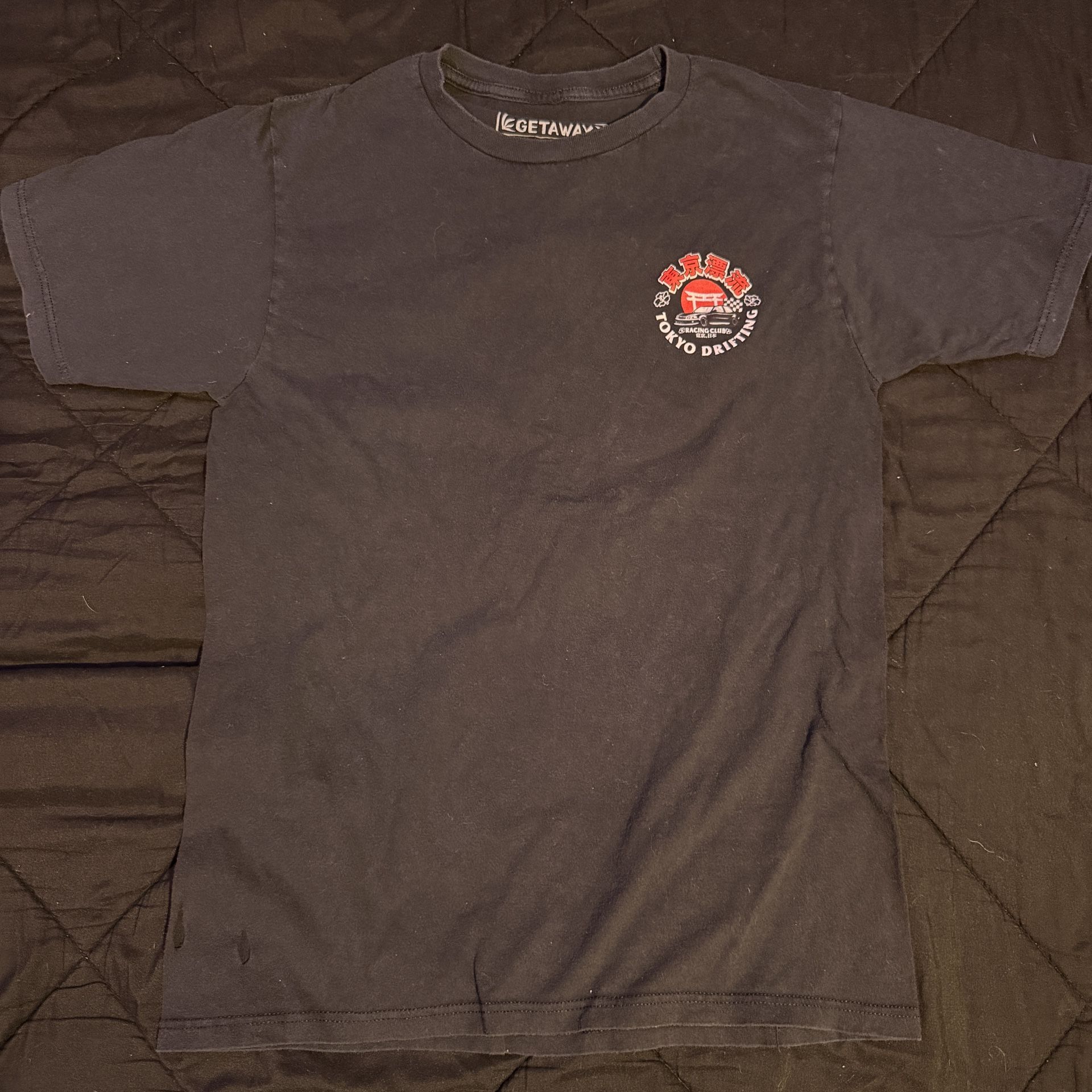 Pleasant Gateway Tokyo Drifting Racing Club T Shirt Small Man