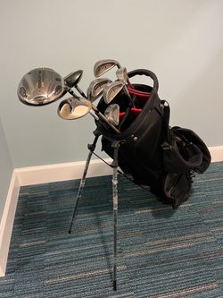 Golf Club Set with Stand Bag