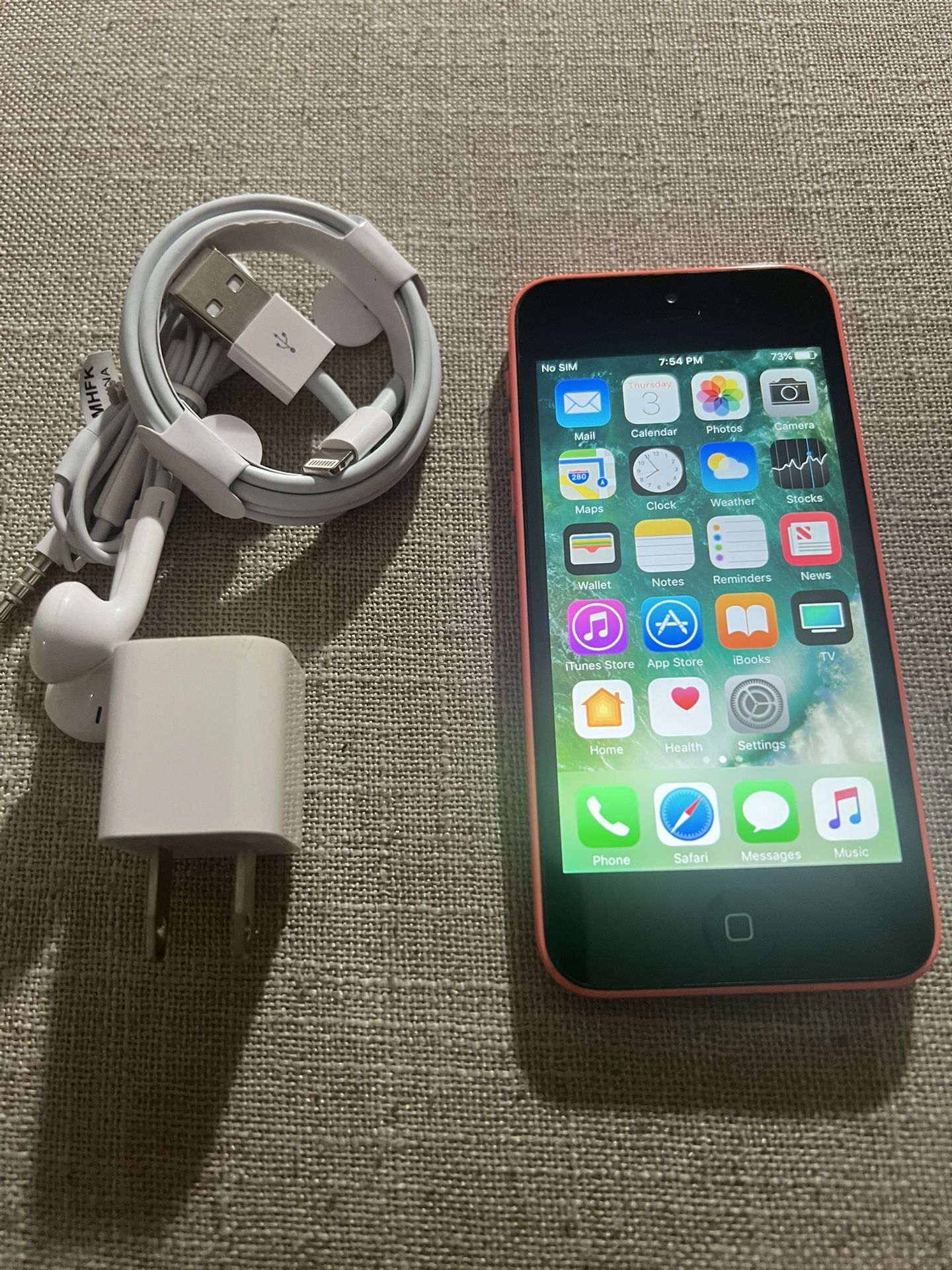 Apple iPhone 5C Orange 16gb Unlocked
