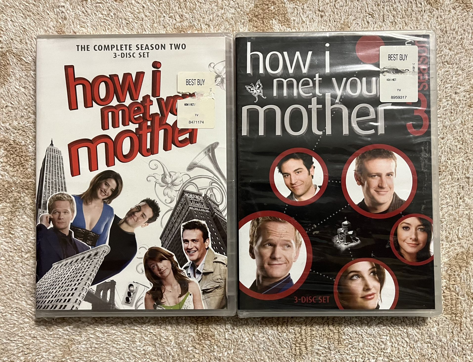 NIB, HOW I MET YOUR MOTHER, COMPLETE SEASONS 2 AND 3