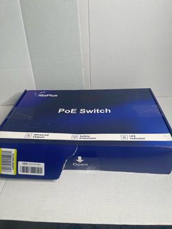 48 Port Gigabit PoE Switch with 2x1000Mbps Uplink, 2x1000Mbps SFP, GiGaPlus 4...