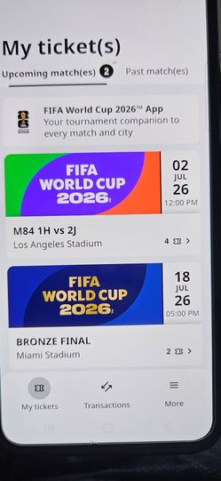 World Cup Tickets