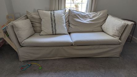 Ikea slipcover sofa - make offer