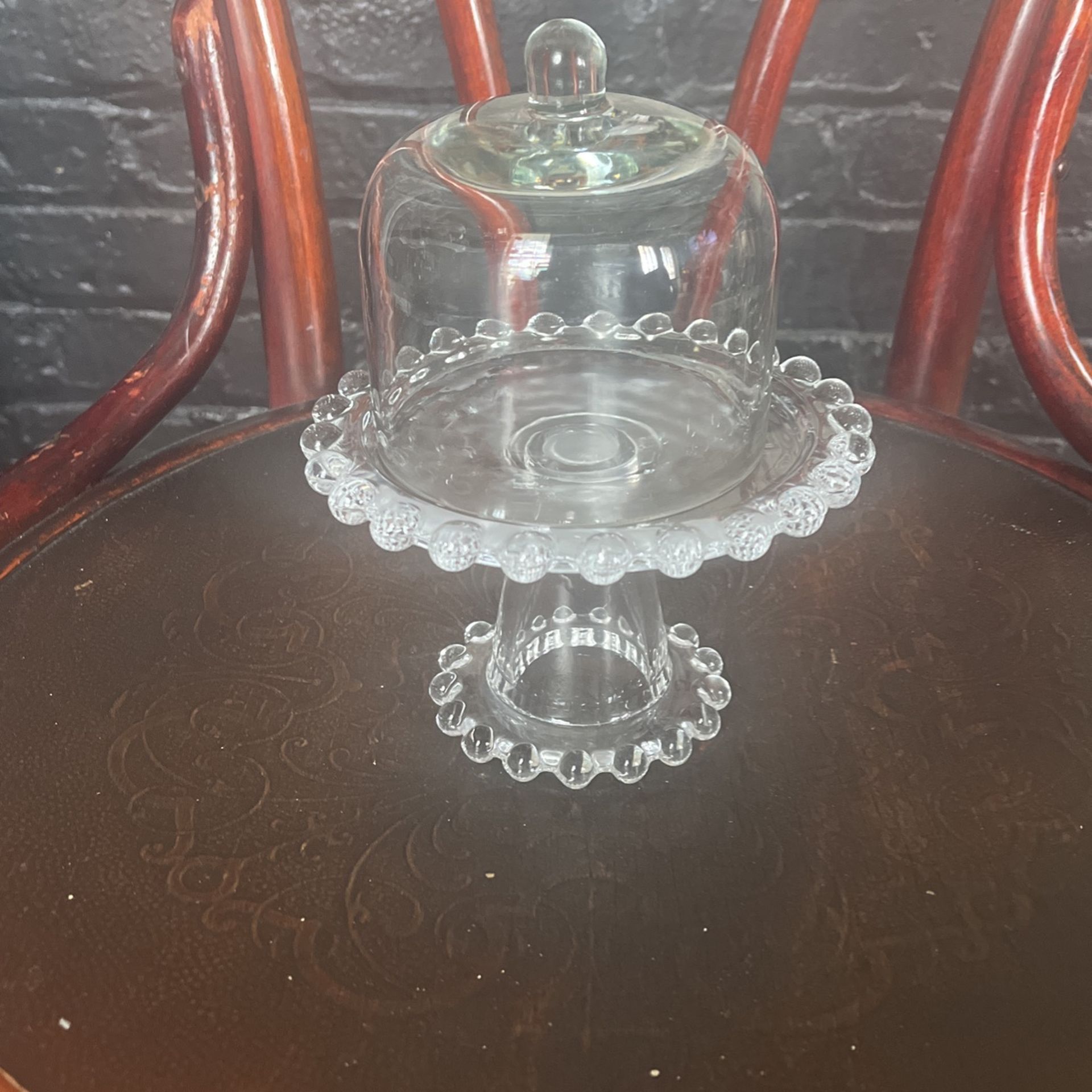 Mini Cake Dome Platter