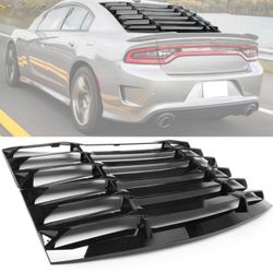 11-23 Dodge Charger Rear Window Louver Gloss Black