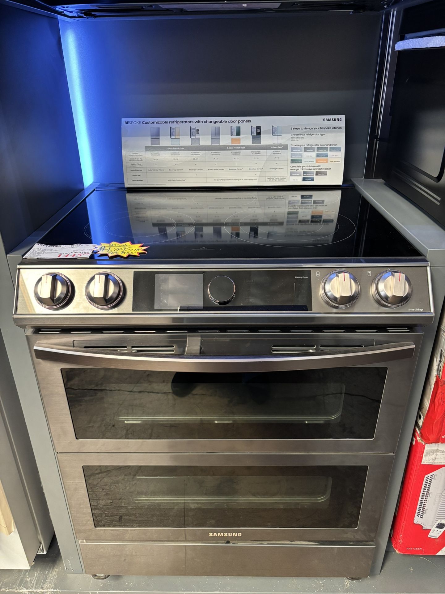 NEW SAMSUNG 6.3 Cu. Ft. Flex Duo Electric Stove 