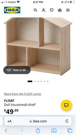Wooden doll house