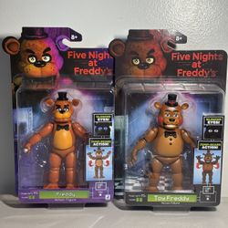 Five Nights at Freddy’s Action Figures – Freddy & Toy Freddy 