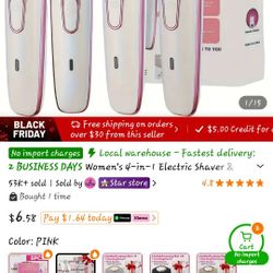 Women's 4-in-1 Electric Shaver 