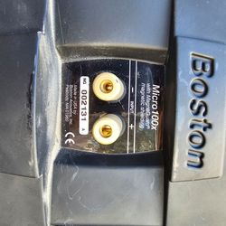 Boston Acoustics Micro X100 Monitor Speakers
