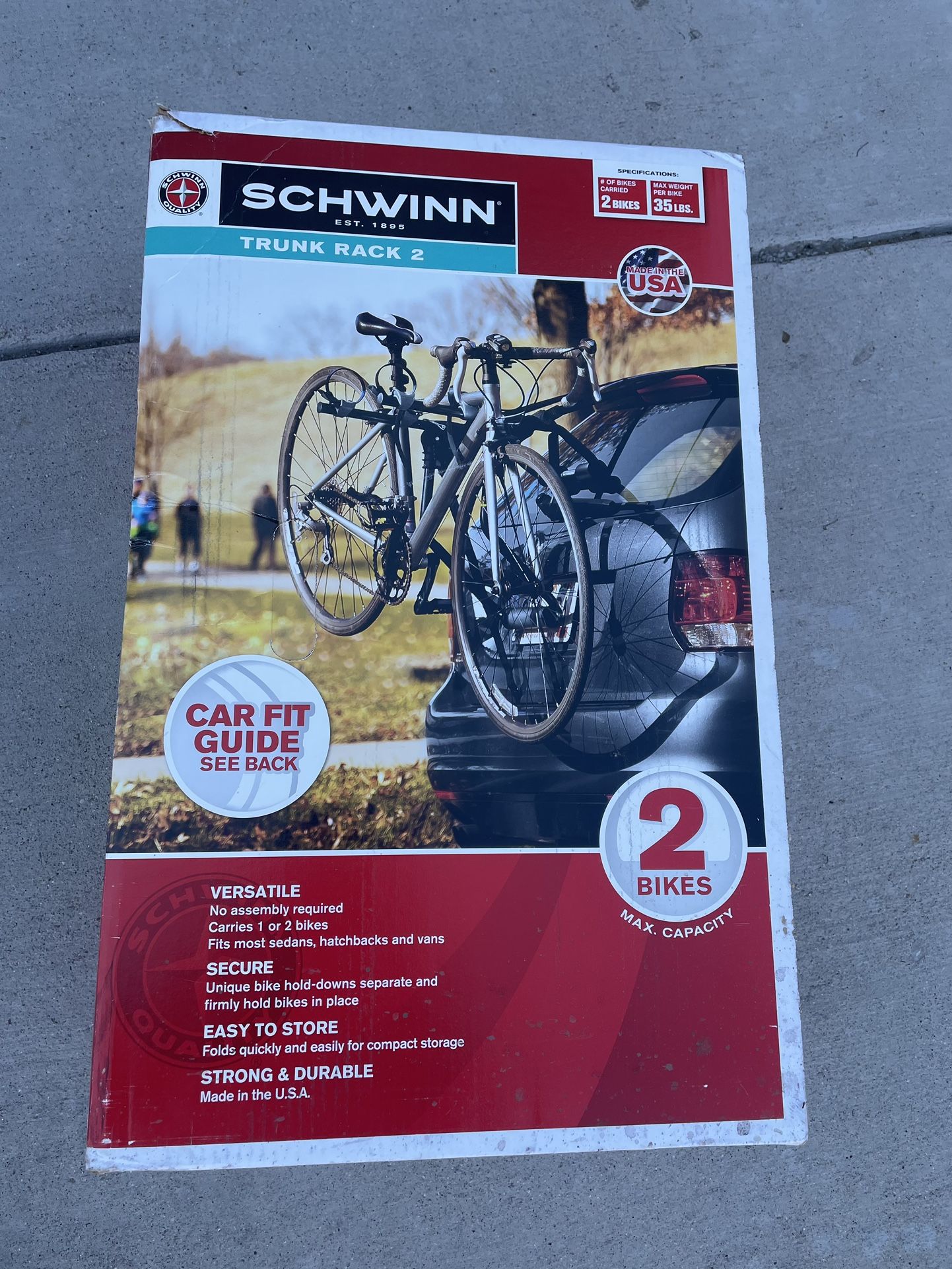 Schwinn Bike Trunk Rack