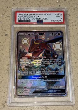 Rayquaza Gx Shiny Psa 9