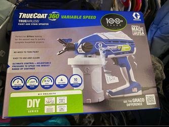 Graco TrueCoat 360 Variable Speed Paint and Stain Sprayer
