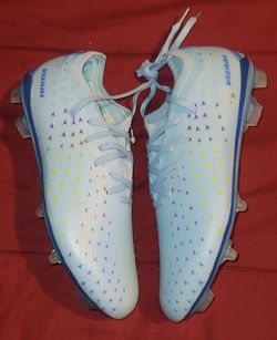 Brand New Vizari Soccer Cleats Powder Blue Men Size 8