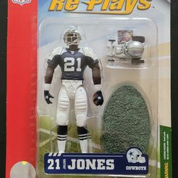NFL Replays Series II Julius Jones Figure #21 Dallas Cowboys 