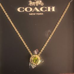 Coach Necklace 
