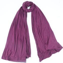 Womens Plum Purple Premium Jersey Hijab