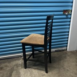 High chair/ 🪑/ Wood chair / Black chair/ Dining Room Chair 