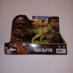 Jurassic World Camp Cretaceous Dino Escape Fierce Force Velociraptor
