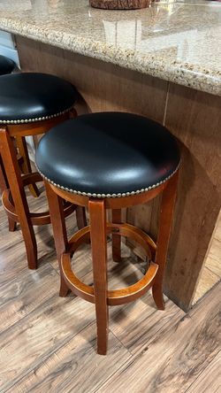 Boraam Cordova 29 in. Cherry Bar Stools(3)