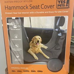 Hammock seat cover for pet
