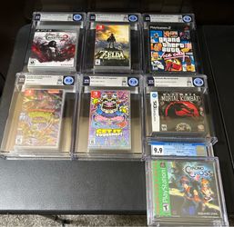 Graded Sealed Video Games $160 Each