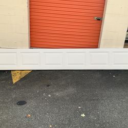 Brand new garage door bottom panel – 12 feet wide x 21 inches high.