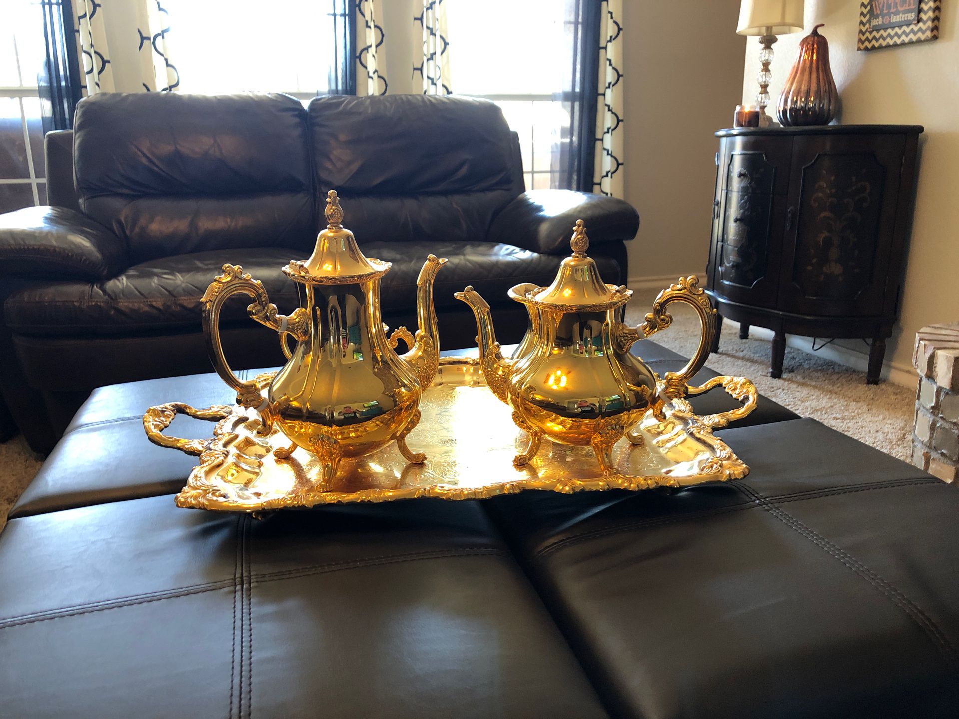 Valerio 24K Gold E.P | Decorative Tea Set