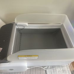 Self-Cleaning Litter Box , Automatic Cat Litter Box, Robot Open Top Litter Box, Scooper Free