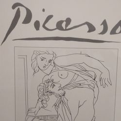 Pablo Picasso Print Vorpal Gallery Vintage Art