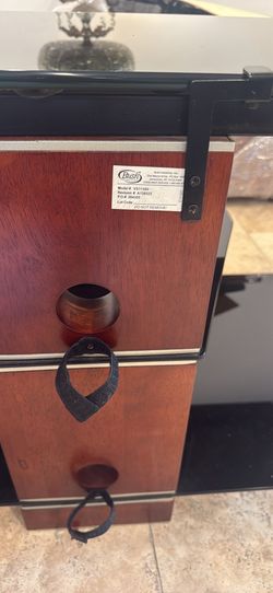 Glass Tv trolley  (Bush furniture)