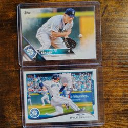 KYLE SEAGER BASEBALL CARD COLLECTION!!