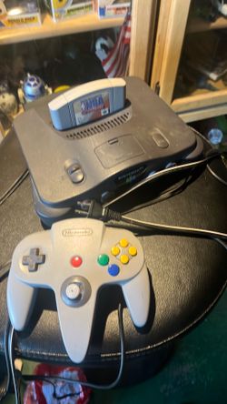 Nintendo 64 w controller and cable