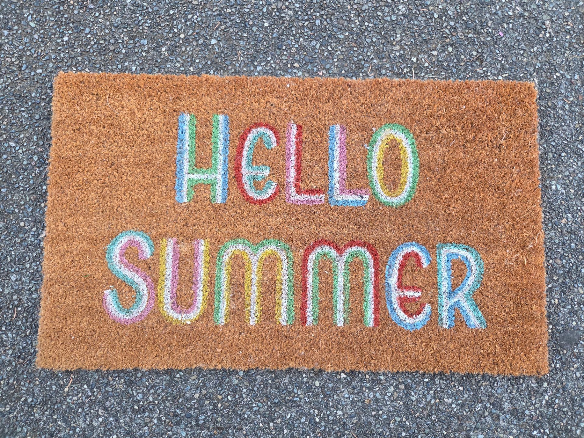 Hello Summer Doormat