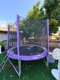 12x10ft Trampoline 1500lbs weight capacity