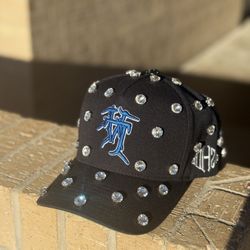 KTH KTHLA Kill The Hype Custom Blue Sacred LA SnapBack Hat, Breezy 11:11 Tour 💎