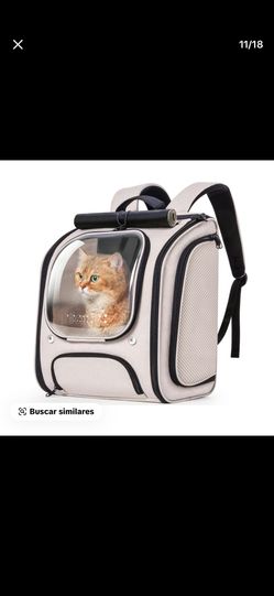Cat Backpack Carrier Large Space Bubble Design for Travel