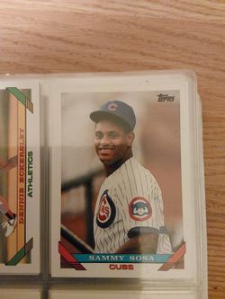Rare Sammy Sosa Error Card